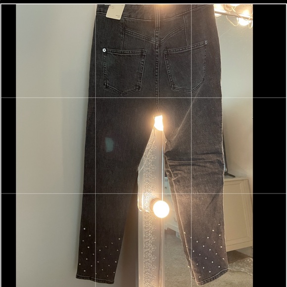 NWT Anthropologie Studded Pants - Picture 6 of 6